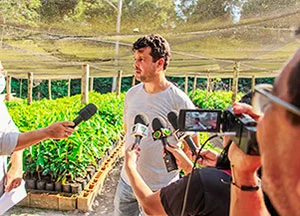 Eduardo Mattoso, researcher, founder of the project and head of Kaapi.