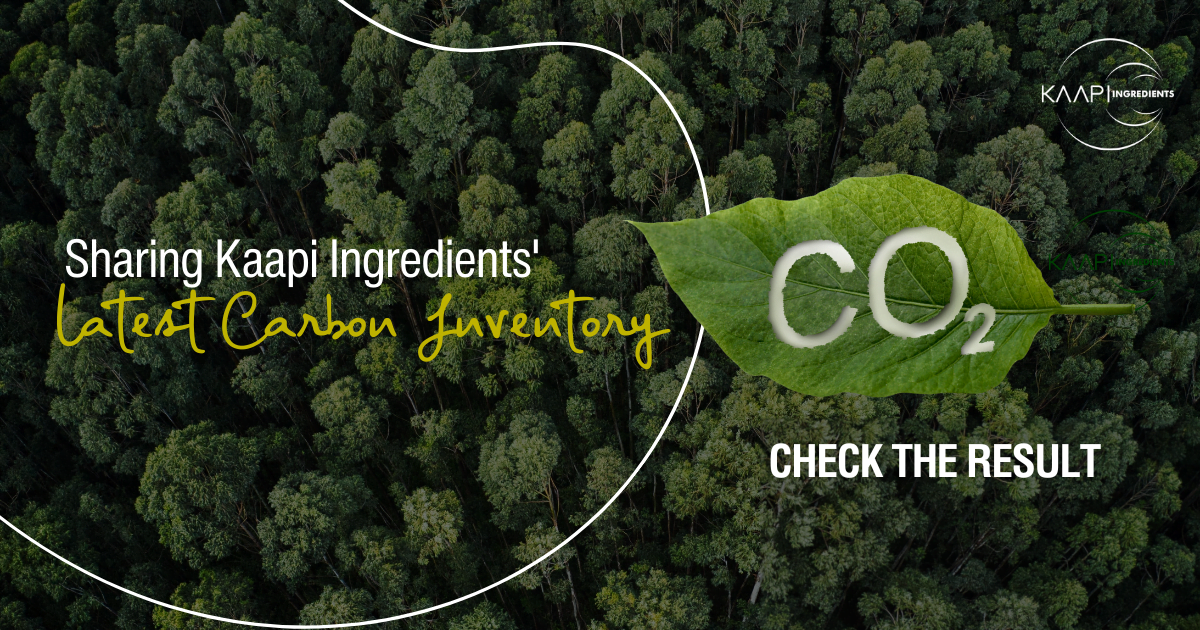 Kaapi Ingredients Completes Carbon Inventory | Kaapi Ingredients